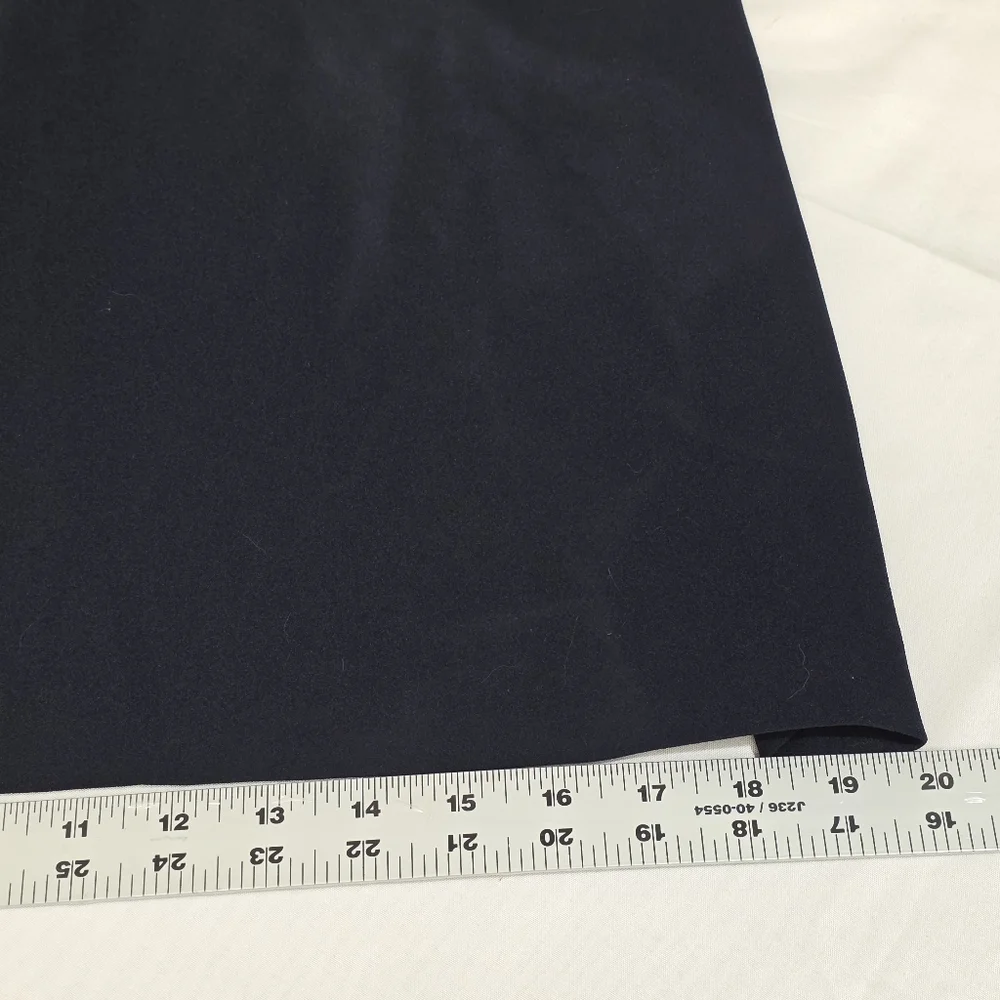 Tommy Hilfiger Scuba Crepe Sheath Dress In Navy Womens Size 8 New With Tags - Picture 8 of 12